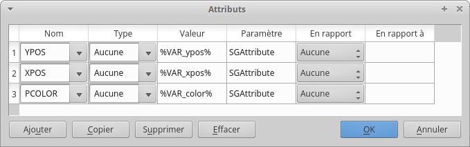 Illustration: Use Attributes to modify advanced object properties