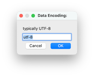 Illustration: Data File Encoding
